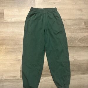 Hollister women’s dark green sweats